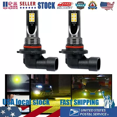 2x 9006 HB4 108W LED Fog Light Bulb 3000K Golden Yellow Fog Lamp 20000LM Super • $11.69