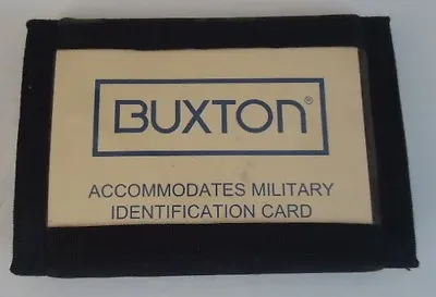 Men's Buxton Military ID Camo Trifold Wallet • $21.59