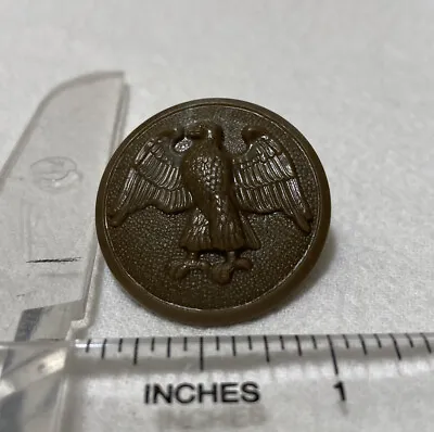 US Army WW2 WWII WAC Womens Army Corps 1-1/8 Uniform Overcoat Button B6 • $4.50