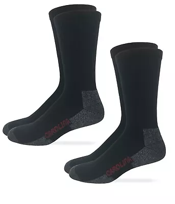 Carolina Ultimate Mens Merino Wool All Season  Crew Socks 2 Pair Pack • $14.99