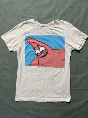 $10.88 • Buy Spongebob Squarepants Men's T-Shirt Devious Patrick Meme Short Sleeve Size M
