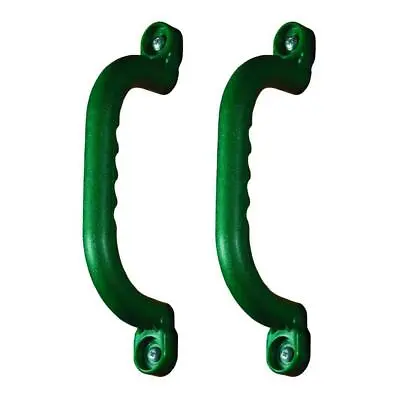 $18.17 • Buy Swing Set Accessories Safety Handle Wooden Playset Climbing Support 2-Pack Green