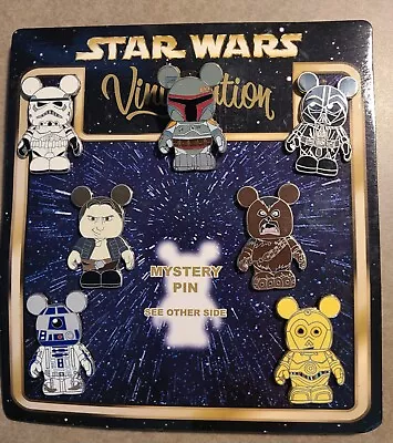 !!! Disney  Star Wars Pins - Vinylmation Mystery Set - On Card-NEW! • $1.25