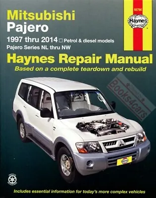 Shop Manual Montero Pajero Service Repair Mitsubishi Book Haynes Chilton • $129.95