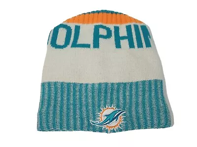 Miami Dolphins New Era Knit Beanie NFL Authentic One Size Fits Most • $24.99