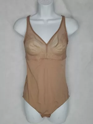 New With Tags WACOAL Baige Reshape Wireless Shaping Body Briefer Womens Sz 38C • $40.50