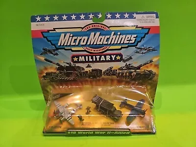 Micro Machines Military #18 World War II Allied Vintage 1998 Galoob Sealed Toy B • $34.99