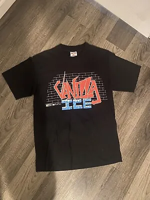 Vintage 90s Vanilla Ice To The Extreme Concert T-shirt Single Stitch Tee Sz L • $225