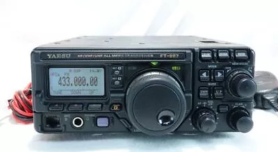 YAESU FT-897D Ham Radio Transceiver Used Tested Japan • $845