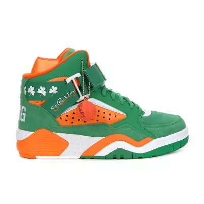 Patrick Ewing Focus St-Patrick's Day Green/Orange/White Basketball Shoes • $103.99