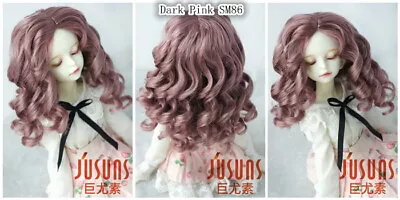 JD340 Curly BJD Synthetic Mohair Wig For OB11 YOSD MSD SD Doll Hair All Size Wig • $23.99