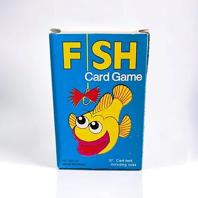 Vintage Go Fish Card Game 37 Card Deck Including Rules Instructions Original Box • $8.50