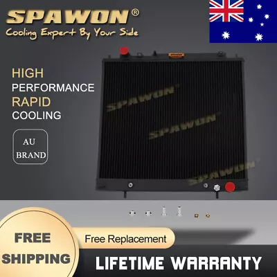 Black SPAWON Radiator For Mitsubishi Express Starwagon L400 4G64 4G63 1994-04 AT • $205