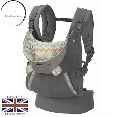 Infantino Flip Advanced 4 In 1 Convertible Baby Carrier Adjustable Infant Strong • £26.45