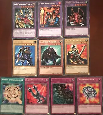 Yugioh MIL1 Complete Rare Set 1st Editions All 10 Cards • £4