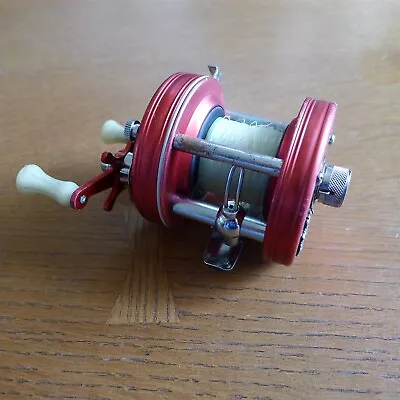 $9.99 • Buy  Vintage ABU 5000 RED Ambassadeur Baitcasting Reel 