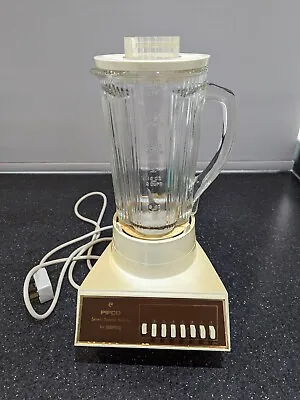 Vintage Retro Pifco 7 Speed Electric Blender By Waring Model 1102 Harvest Gold • £20