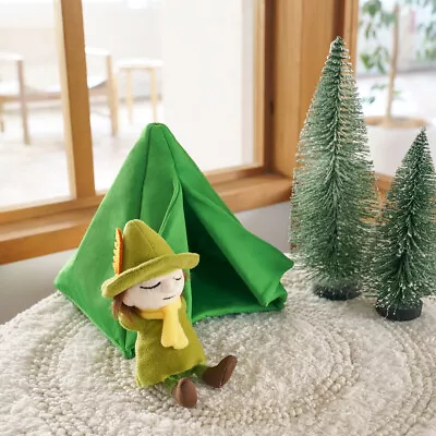 BANDAI Ichiban Kuji Moomin Snufkin & Tent Plush Doll Stuffed Toy 4-in • $69