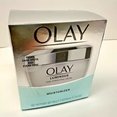 Olay Luminous Tone Perfecting Cream Moisturize 1.7 Fl Oz 🔥 • $59.84