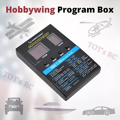 Hobbywing LED Program Box For Car And Skywalker V2 Brushless ESC Airplane Heli • $11.99