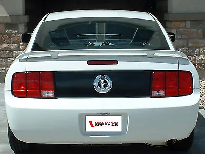 2005-2009 Mustang Rear Deck Lid Trunk Blackout Vinyl Decal Graphics Sticker Ford • $49.95