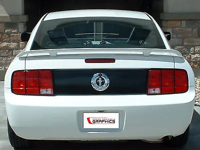Ford Mustang Rear Blackout Trunk Lid Vinyl Decal Deck Black Out 2008 2009 05-09 • $49.95