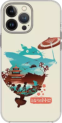 £15.74 • Buy My Neighbor Totoro Cute Manga Anime Case Cover Silicone / Shockproof / MagSafe