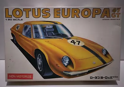 Bandai Lotus Europa 47 GT Kit 1/20 Scale 8076 - Unused - Rare &Hard To Find !! • £149.97