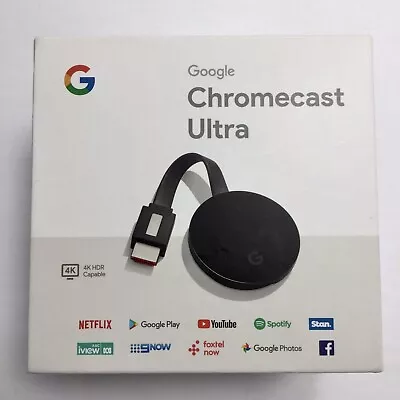 BOX ONLY Google Chromecast Ultra 4K Box NO Chromecast Included • $23.75