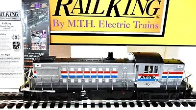 MTH Railking  # 30-20867-1  Amtrak Alco RS-1 Diesel Engine -O Gauge - P3 New WBX • $279.71