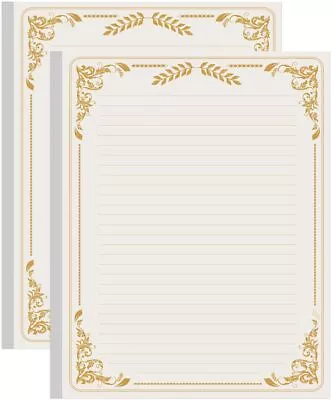 2-Pack Stationery Lined Paper Letter Size Unpunched Ruled Filler Paper 200She... • $30.33