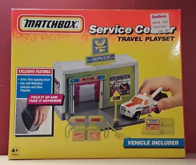 Matchbox Service Center Travel Playset Vehicle Included - NIB (DC-43 • $19.99