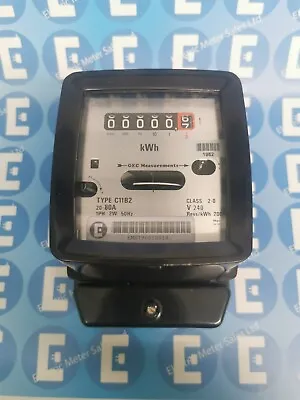 £14.99 • Buy GEC C11B2/3 Single Phase Electricity Disc Meter