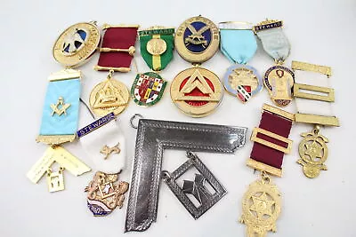 Masonic Jewels R.A.O.B X 12 Inc. Shropshire Past Master Chapter Jewel   • £26