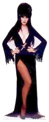 Elvira Horror Halloween Lifesize Cardboard Standup Standee Cutout Poster Display • $44.95