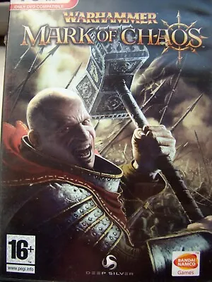 Warhammer Mark Of Chaos---real Time Strategy Game---pc  Dvd • £0.99