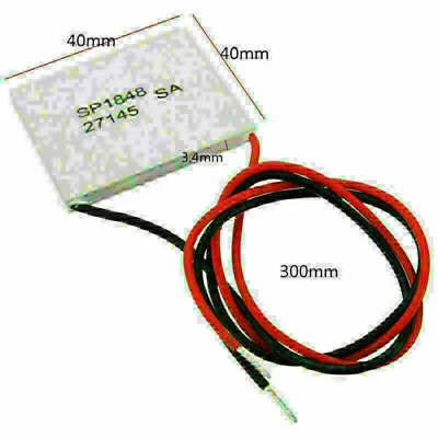 40*40mm Thermoelectric Power Generator Peltier Teg Module High Temperature150℃ • $9.19