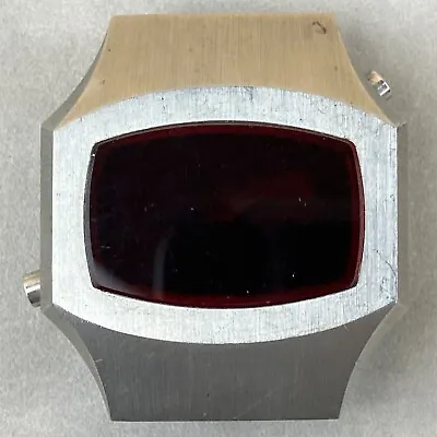 Vintage Sears Roebuck Co. Men's LED Red Screen Digital Watch Empty Case • $37.99