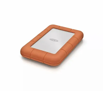 £72 • Buy LaCie Rugged 1.0 TB /2.5 Inch/ Usb-C / USB 3.0/Orange/External Hard Drive 1000GB