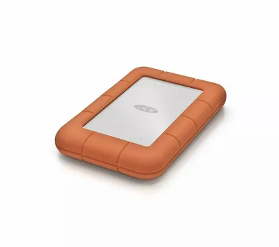 LaCie Rugged 1.0 TB /2.5 Inch/ Usb-C / USB 3.0/Orange/External Hard Drive 1000GB • £72