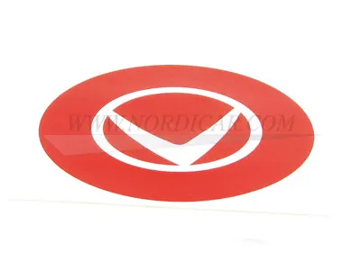 Volvo 654108-STICKER Hub Cap Decal Red  PV Duett Amazon P1800 -1964 • $10.10