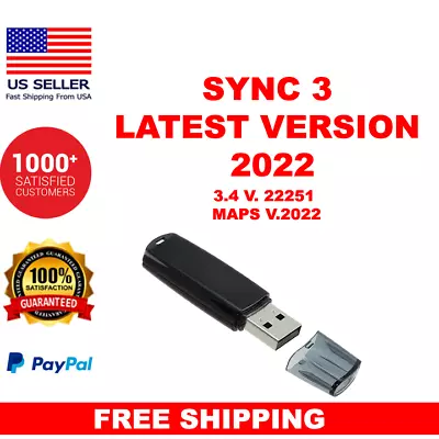 Latest Update 2022 Ford Lincoln APIM Sync 3 Maps + Software 3.4 V. 22251 • $50