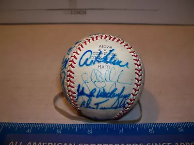 Detroit Tigers Oldtimers Game Autograph Ball - Kalinemorristrammell & 19 More • $249.99