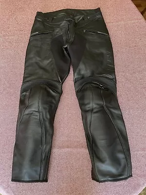 Dainese Men's Pony 3 Perforated Leather Pants Motorcycle Street Bike • $349