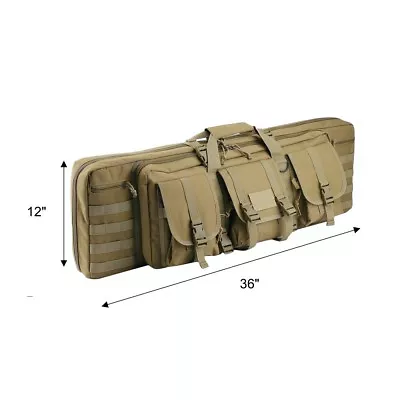 3S Tactical Double Padded Carbine Rifle Range Gun Case Soft Bag 36  • $64.99