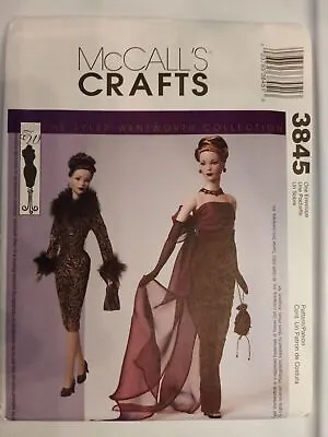 McCall's 16  Fashion Doll Clothing Patterns Tyler Wentworth-You Choose • $12.99