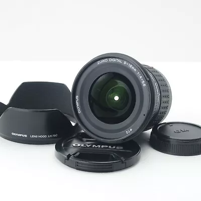 [Exc+5] OLYMPUS ZUIKO DIGITAL 9-18mm F/4-5.6 ED Lens Four Thirds Lens Form JAPAN • $189