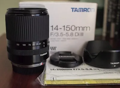 Tamron 14-150mm F/3.5-5.8 Di III Superzoom Micro 4/3 Lens (C001)- In Box Exc! • $249