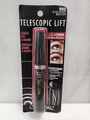  L’Oreal Telescopic Lift Washable Makeup Mascara #992 - BLACK BROWN • $8.99