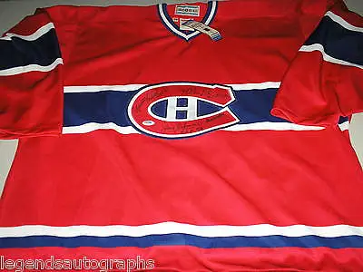 MAURICE HENRI RICHARD JEAN BELIEVAU & WORSLEY 4 Signed Canadiens JERSEY PSA/DNA • $2399.40